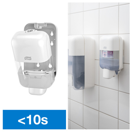 Tork luksusowe mydło w pianie do rąk mini S5, fabrycznie uszczelniona butelka, 8 × 525 ml, 525902