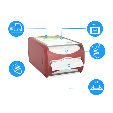 Tork Xpressnap® dozownik do serwetek na ladę