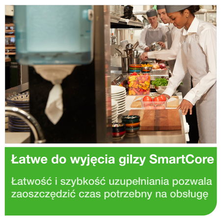 System centralnego dozowania Tork Reflex™ Mini M4, biało-turkusowy, dozowanie pojedynczych odcinków, linia Performance, 473167