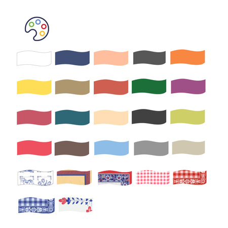 Tork bordowa miękka serwetka lunchowa, składana w 1/4