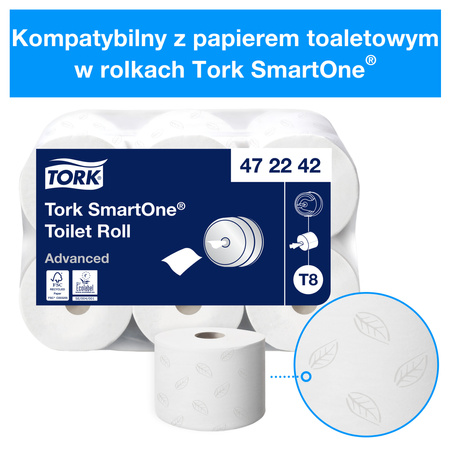 Tork SmartOne® dozownik do papieru toaletowego w roli