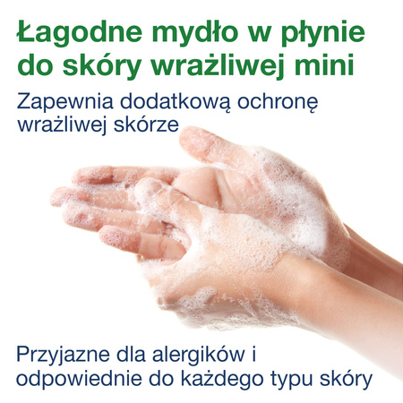 Tork mini mydło w płynie do skóry wrażliwej S5, przyjazne dla alergików, 8 × 525 ml, 425702