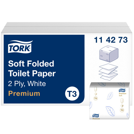 Tork Folded miękki papier toaletowy w składce