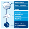 Podajnik na papier toaletowy w rolce Tork SmartOne®, biały T8, duża pojemność, seria Elevation, 680000