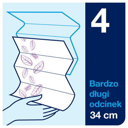 Tork Xpress® ekstramiękki ręcznik Multifold, 4-panelowy (w składce wielopanelowej), biały, H2, Jakość Premium, 21 x 100 listków, 100297
