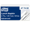 Tork biała serwetka lunchowa, składana w 1/8