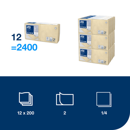 Tork piaskowa serwetka koktajlowa