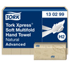 Tork Xpress® miękkie ręczniki papierowe Multifold naturalne H2, Advanced, odporne na rozdarcia, 2-warstwowe, 21 × 180 ręczników, 130299