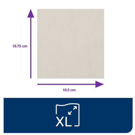 Tork serwetka obiadowa do dozowników z nadrukiem ekologicznym, składana w 1/4