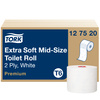 Tork Mid-size miękki papier toaletowy, 2-warstwowy