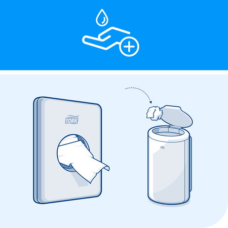 Tork dozownik do woreczków sanitarnych