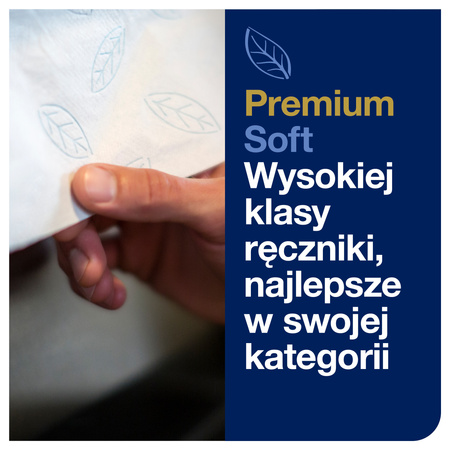 Tork Xpress® miękkie ręczniki Multifold (w składce wielopanelowej) H2, białe, jakość Premium, 2-warstwowe, QuickDry, 21 × 110 odcinków, 100288