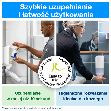 Tork luksusowe mydło w pianie S4, kwiatowy zapach, 6 × 1000 ml, 524901