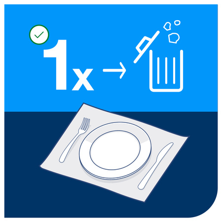 Tork podkładka papierowa pod nakrycie Bruiloftsmaal