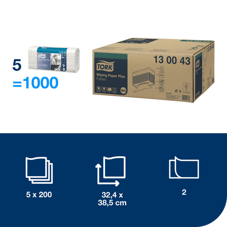 Tork czyściwo papierowe do średnich zabrudzeń