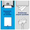 Tork Matic® dozownik do ręcznika w roli z sensorem Intuition™, ze stali nierdzewnej, H1, dozowanie odcinek po odcinku, linia Image Design, 460001