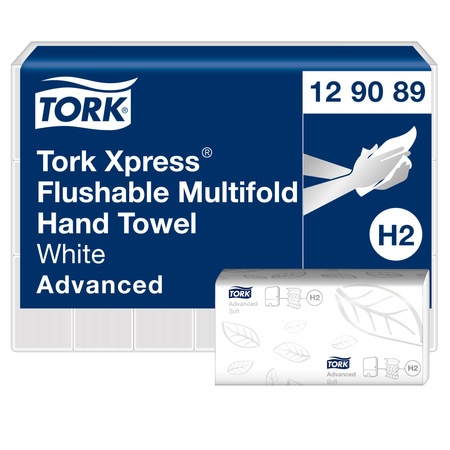 Tork Xpress® łatwo rozpuszczalny ręcznik Multifold w składce wielopanelowej