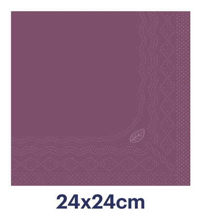 Tork fioletowa serwetka koktajlowa