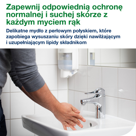 Tork delikatnie perfumowane mydło w pianie mini S5, składniki nawilżające, 8 × 525 ml, 525502