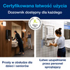 Tork PeakServe® Mini Continuous™ dozownik do ręczników papierowych H5, czarny, duża pojemność, kolekcja Elevation, 552558