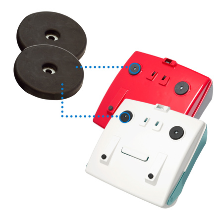 Zestaw magnesów do mocowania dozowników Tork