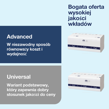 Tork PeakServe® Mini Continuous™ dozownik do ręczników papierowych H5, czarny, duża pojemność, kolekcja Elevation, 552558
