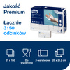 Tork Xpress® miękki ręcznik Multifold, 3- panelowy (w składce wielopanelowej), biały, H2, Jakość Premium, 2-warstwowy, chłonny, 21 x 150 listków, 100289