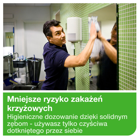 Dozownik Tork Mini, system centralnego dozowania, biały, M1, solidna obudowa, linia Elevation, 558000