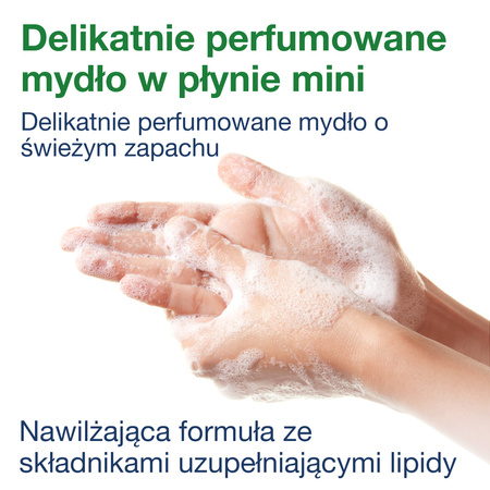 Tork delikatnie perfumowane mydło w płynie mini S5, składniki nawilżające, 8 × 525 ml, 425502