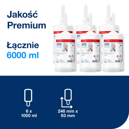 Tork alkoholowy preparat w żelu do higienicznej i chirurgicznej dezynfekcji rąk