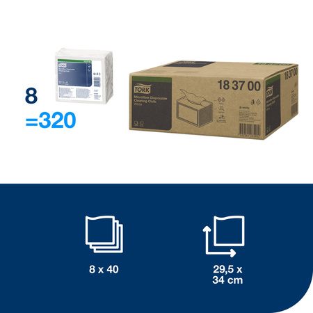 Tork ściereczka z mikrowłókien jednorazowego użytku