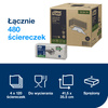 Czyściwo przemysłowe Tork W4, szare, elastyczne i miękkie, 4 x 120 ściereczek, 520679