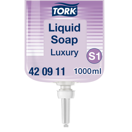 Tork luksusowe mydło w płynie S1, kwiatowy zapach, 6 × 1000 ml, 420911