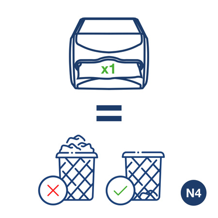 Tork Xpressnap® dozownik do serwetek na ladę