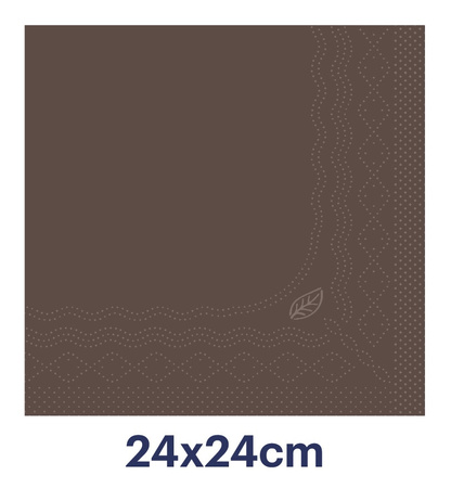 Tork brązowa serwetka koktajlowa