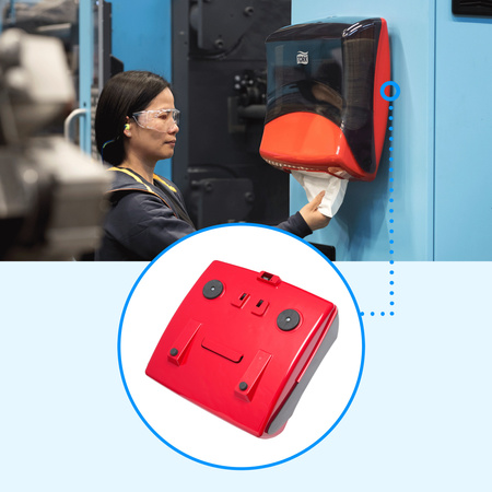 Zestaw magnesów do mocowania dozowników Tork