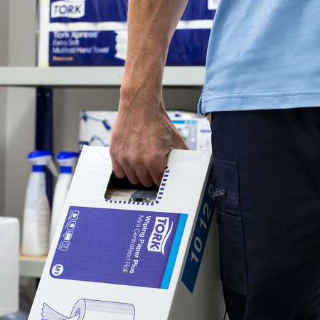 Tork czyściwo papierowe do podstawowych zadań, 1-warstwowe