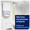 Tork Xpress® dozownik do ręczników Multifold (w składce wielopanelowej), biały, H2, dozowanie odcinek po odcinku, linia Elevation, 552000