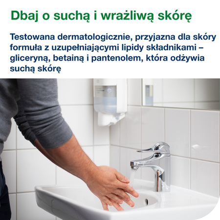 Tork mini mydło w płynie do skóry wrażliwej S5, przyjazne dla alergików, 8 × 525 ml, 425702