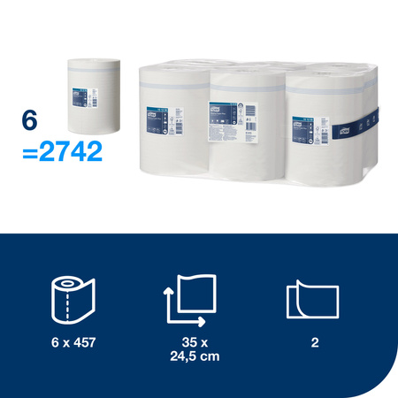 Tork czyściwo papierowe do średnich zabrudzeń