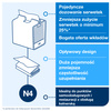Nablatowy dyspenser do serwetek Tork Xpressnap® N4, aluminium, seria Image, rozmiar kompaktowy: 20,9 cm x 17,8 cm x 15 cm, 274002