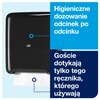 Tork Matic® dozownik do ręczników papierowych w roli H1, czarny, dozowanie po jednym odcinku, linia Elevation, 551008
