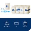 Tork czyściwo papierowe do podstawowych zadań, 1-warstwowe