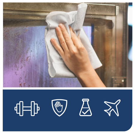 Tork czyściwo włókninowe do trudnych zabrudzeń przemysłowych