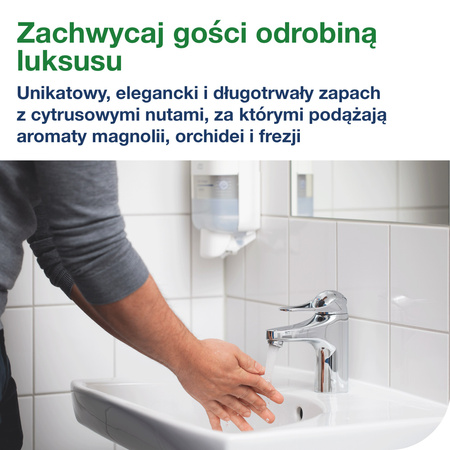 Tork luksusowe mydło w pianie do rąk mini S5, fabrycznie uszczelniona butelka, 8 × 525 ml, 525902