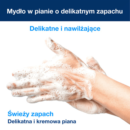 Tork delikatnie perfumowane mydło w pianie S4, mniejsze zużycie, 6 × 1000 ml, 520501