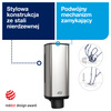 Tork dozownik do mydła i preparatów do dezynfekcji ze stali nierdzewnej S4, nowoczesny design, linia Image, 460010