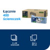 Ściereczki bezpyłowe Tork W4 niebieskie, chłonne, 5 opakowań, 190578