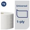 Tork papier toaletowy mini jumbo Universal, 1-warstwowy