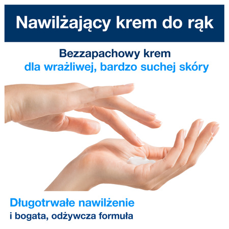 Tork nawilżający krem do rąk do skóry wrażliwej, bezzapachowy, 10 × 75 ml, 590210